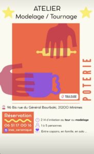 stage de ceramique toulouse