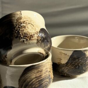 collection petrichor tasse céramique rugueuse