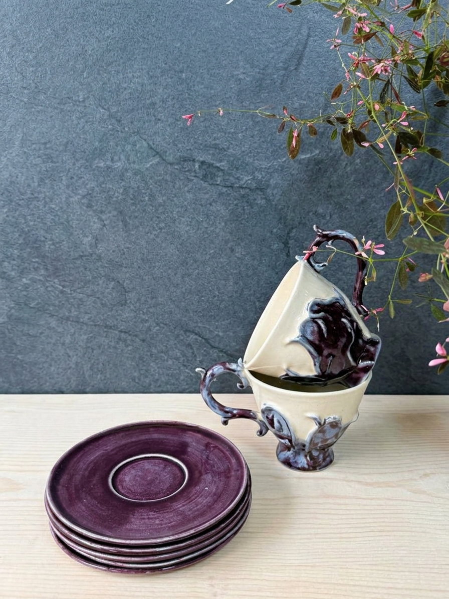 tasse unique façonnée main